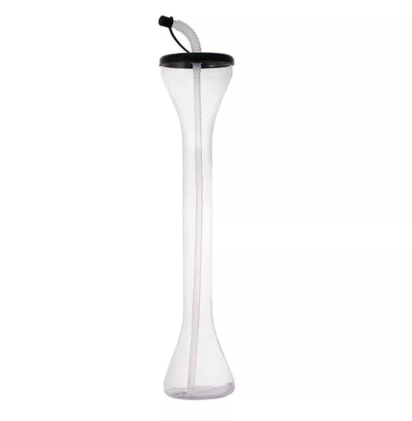 BarConic Party Yard Cups with Lid & Straw - Color Options