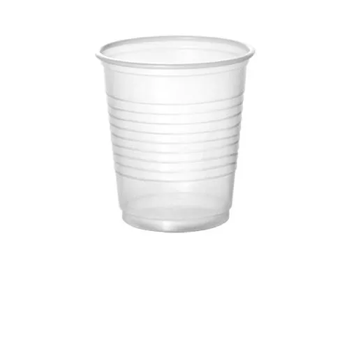 BarConic Plastic Cup - Translucent 3 ounce