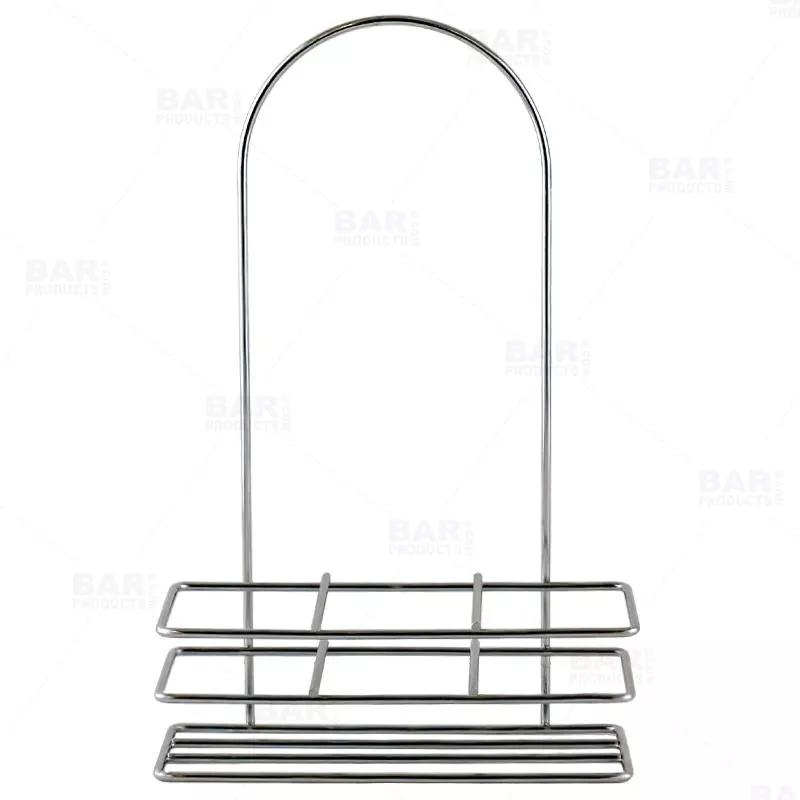 BarConic Square Glass Bottle Wire Rack / Holder - 6oz Bottles