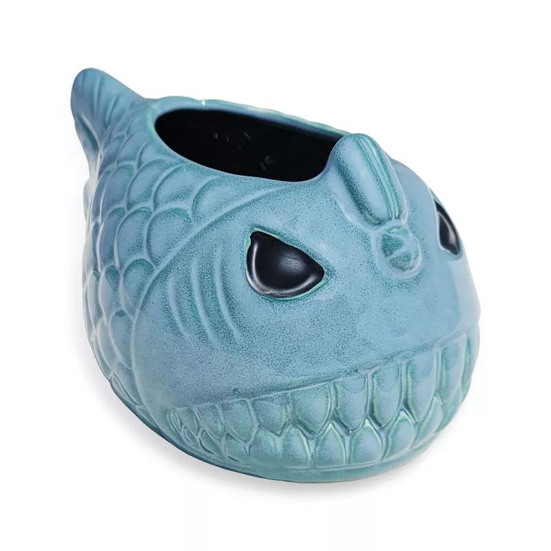 BarConic Tiki Drinkware - Piranha - 16 Ounce
