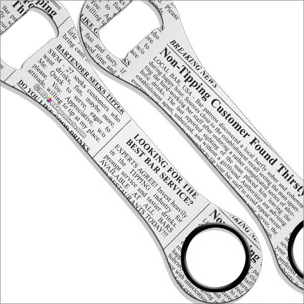Bartender News Dog Bone Bottle Opener