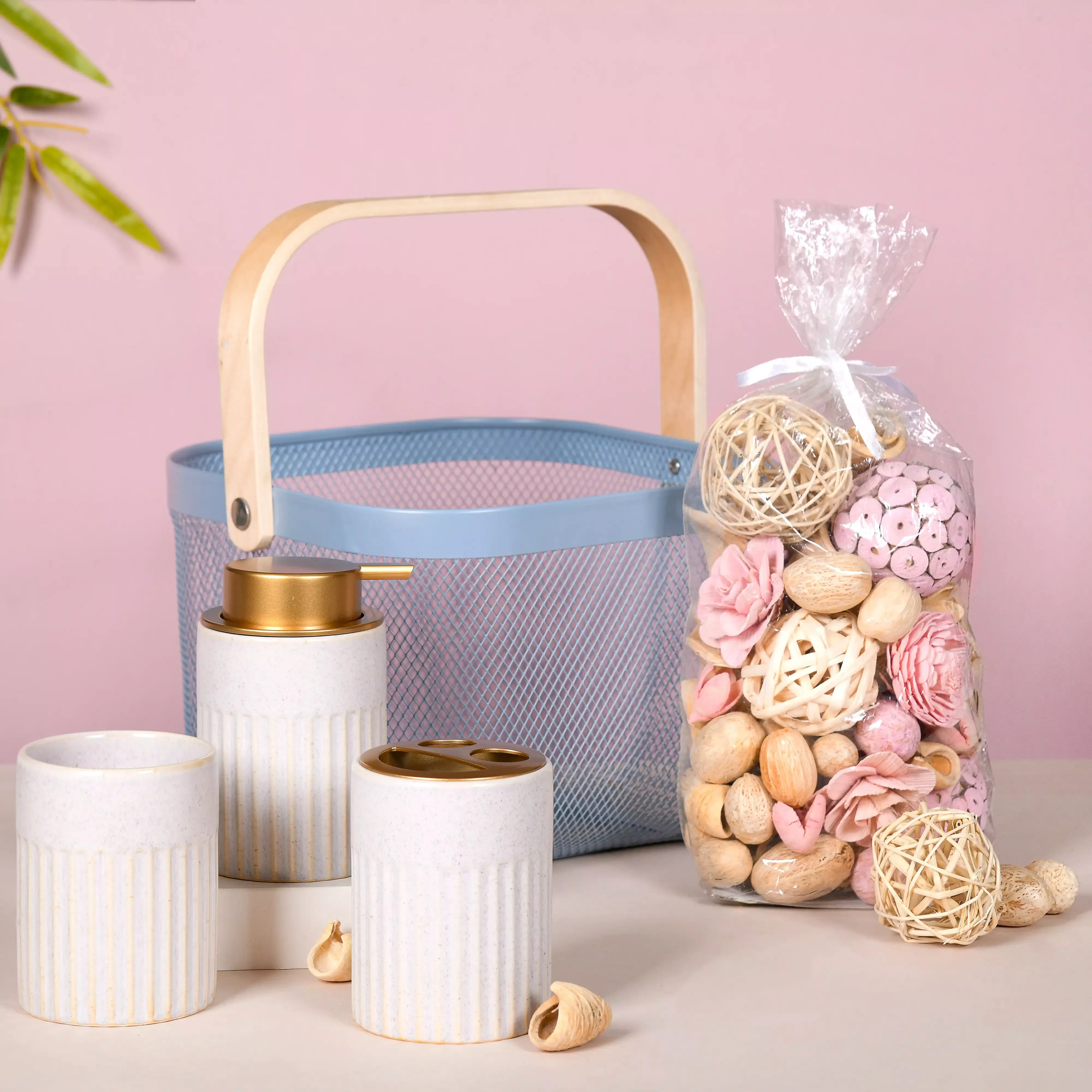 Bath Basket Hamper Set