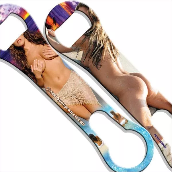 Beach Babes V-Rod Bottle Opener
