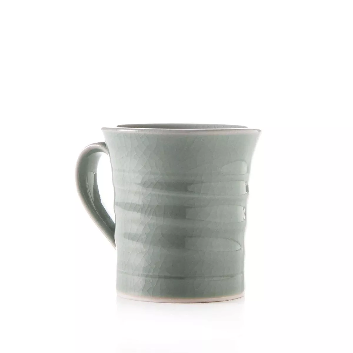 Belmont Mug - 2nd - Crackle Celadon