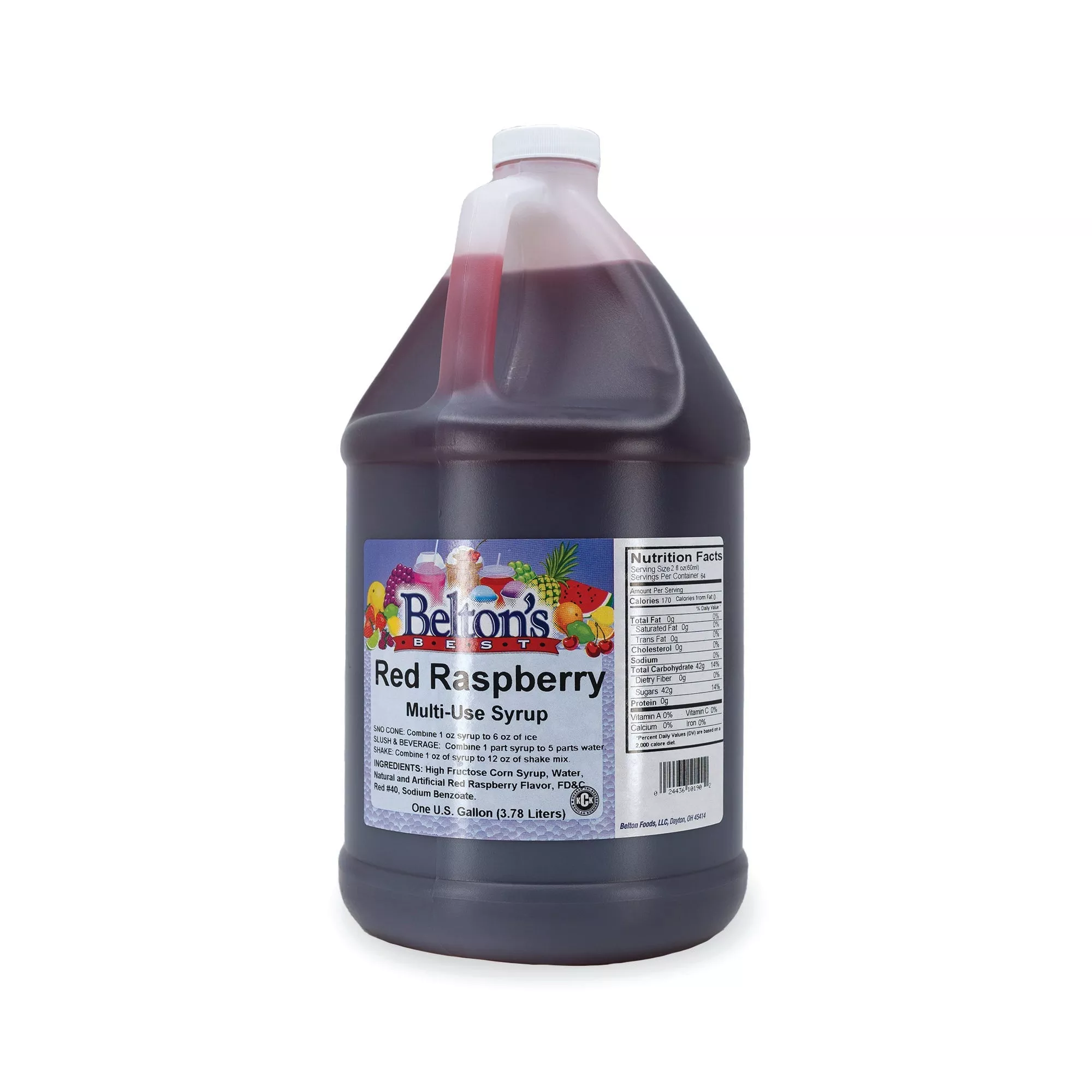 Belton Red Raspberry Syrup/Drink Mix