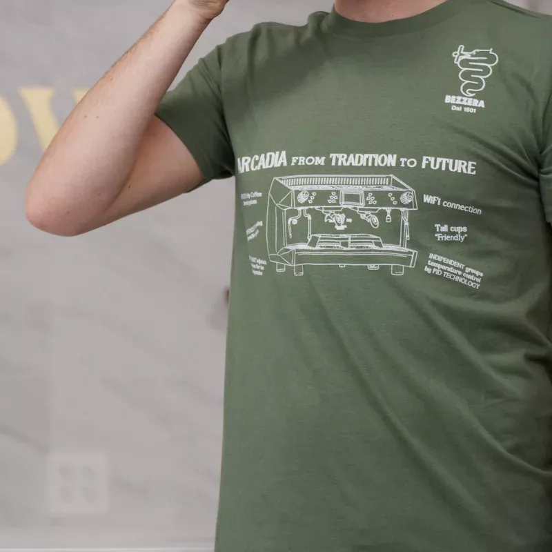Bezzera Machine Drawing T-Shirt