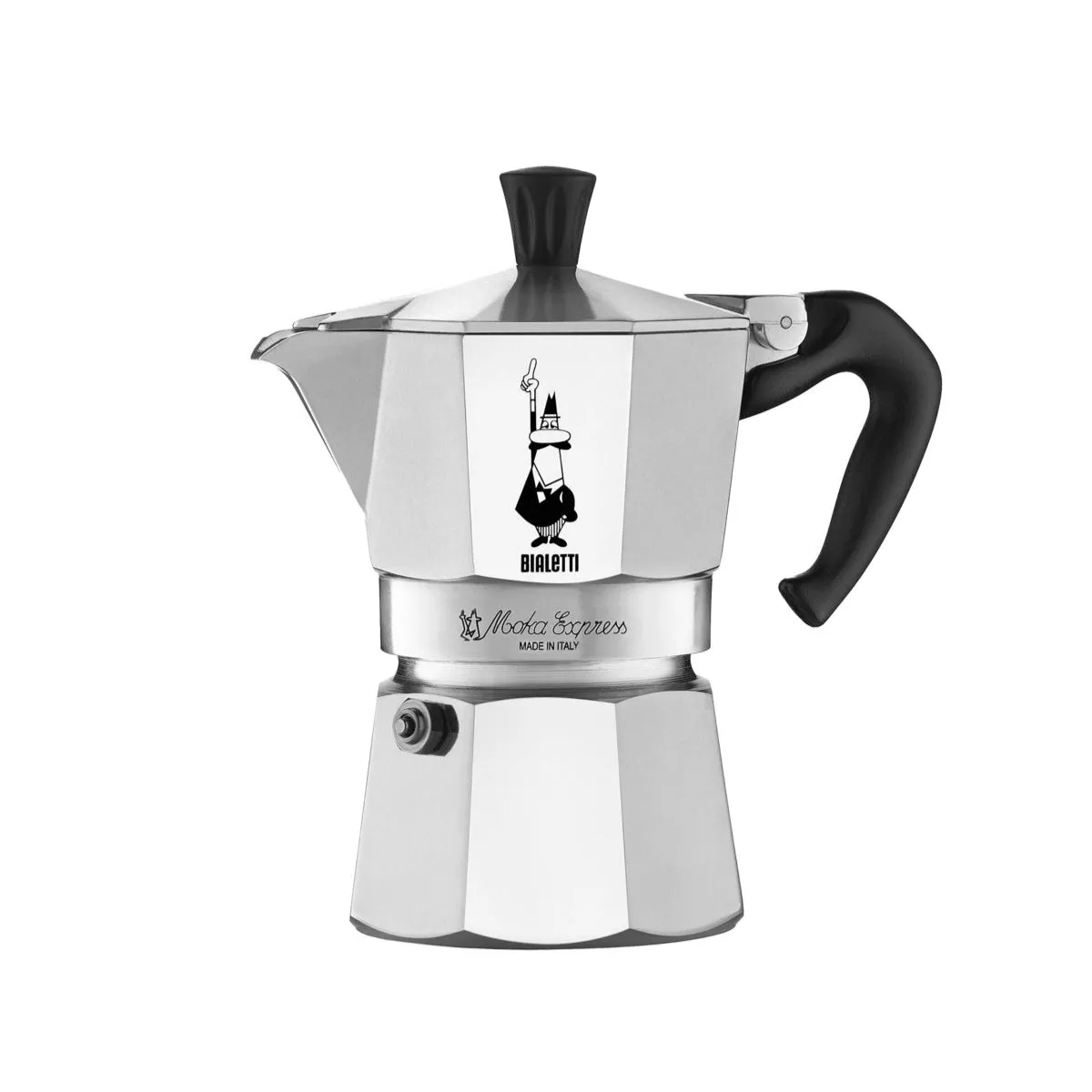 BIALETTI MOKA EXPRESS 3 CUP/ 4.4 OZ/130 ML