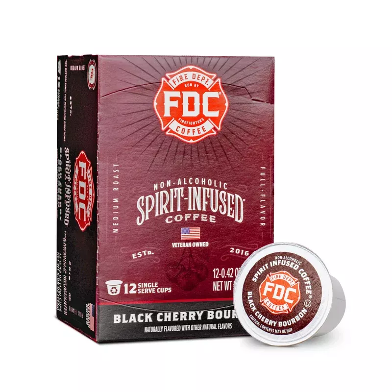 Black Cherry Bourbon Infused Coffee Pods