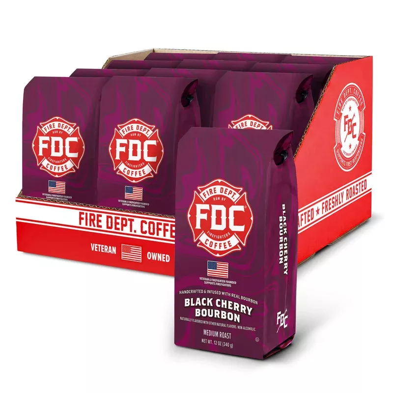 Black Cherry Bourbon Infused, Wholesale Coffee