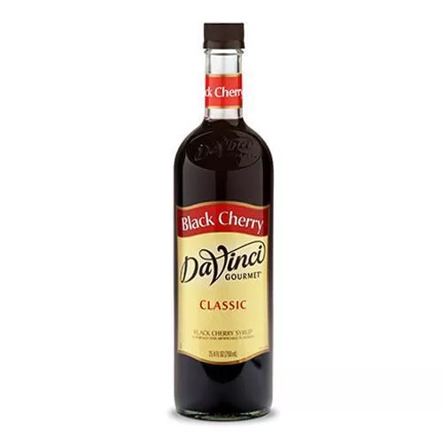 Black Cherry DaVinci Gourmet Syrup Bottle - 750mL