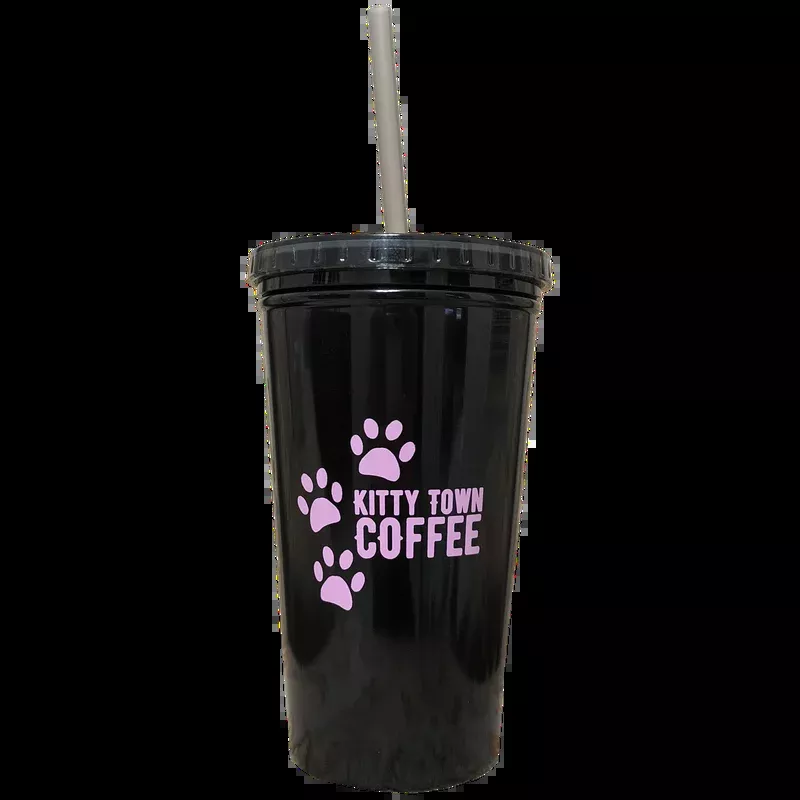 Black & Pink Tumbler