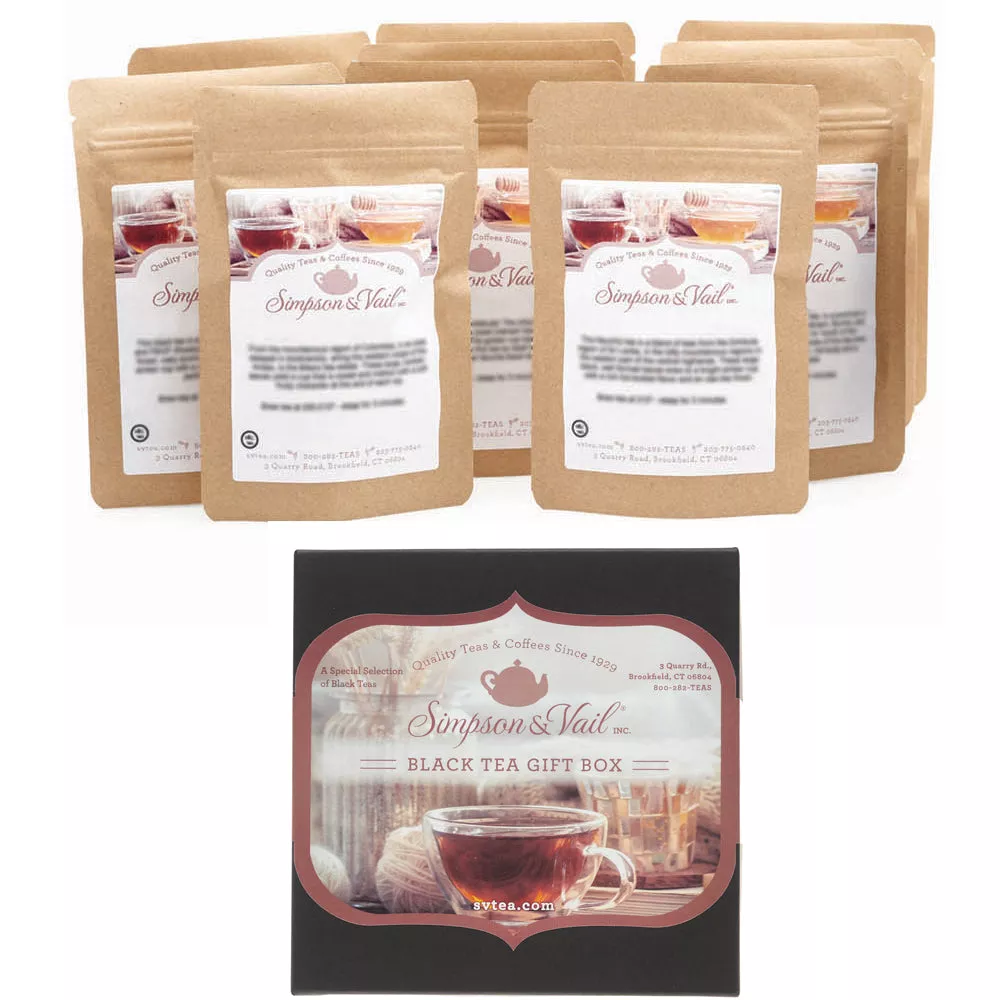 Black Teas Sampler Gift Set - 10 packages