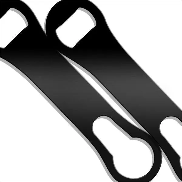 Black - V-Rod Bottle Opener
