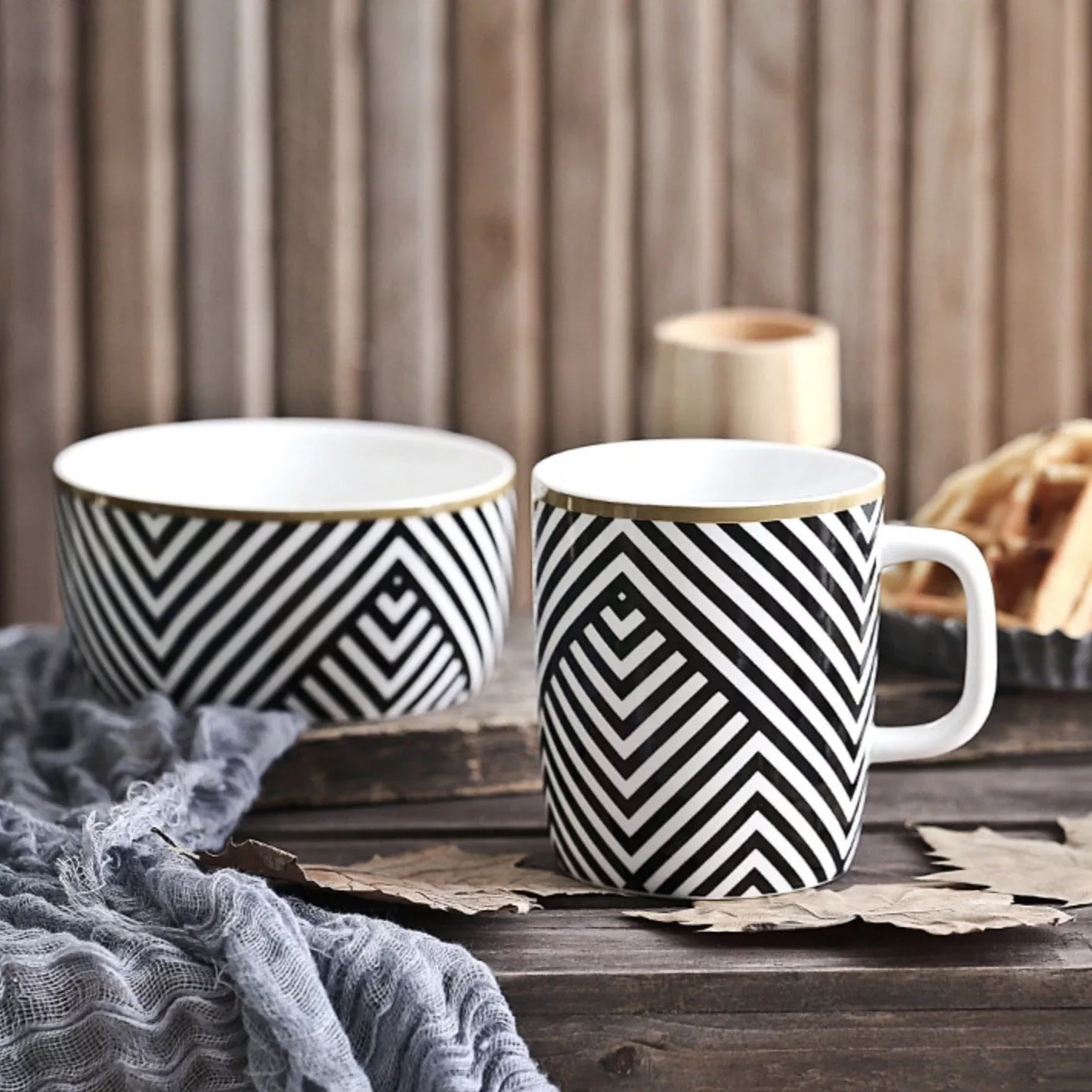 Black and White Mug