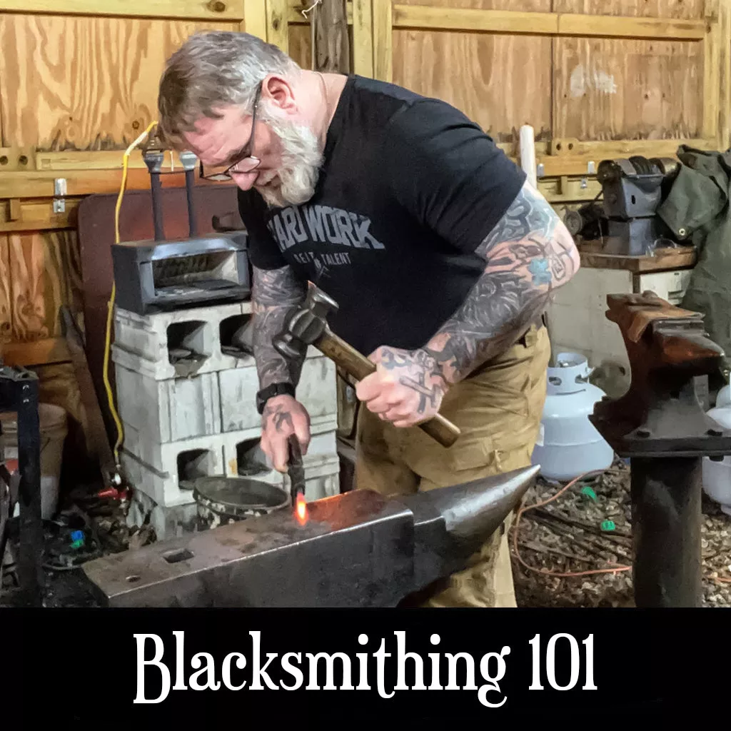 Blacksmithing 101 Class|2025 December 18th thru 20th