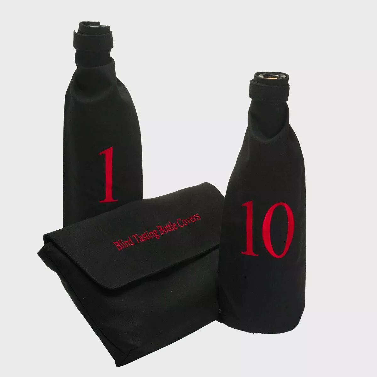 Blind wine tasting cover bags