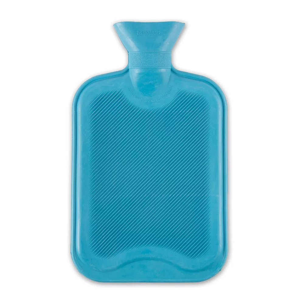 Blue Hot Water Bottle 2 Litre