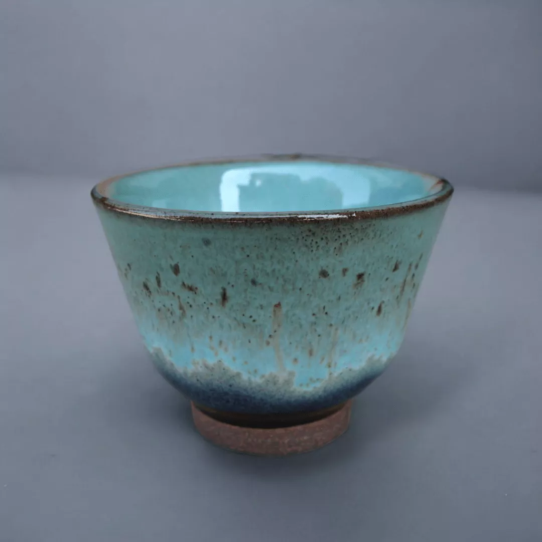 Blue Mist Toho Village Teacup