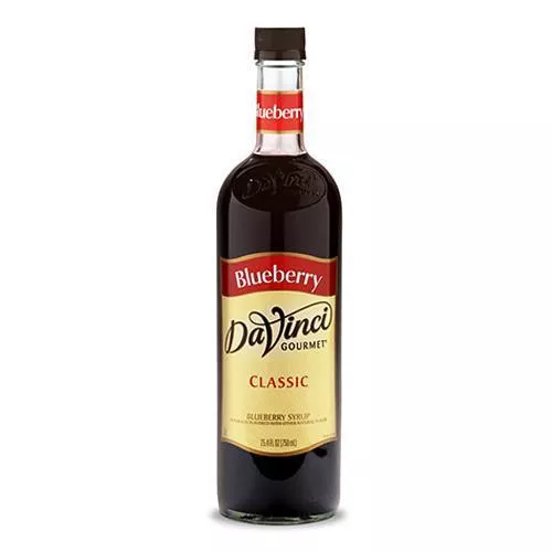 Blueberry DaVinci Syrup Bottle - 750mL