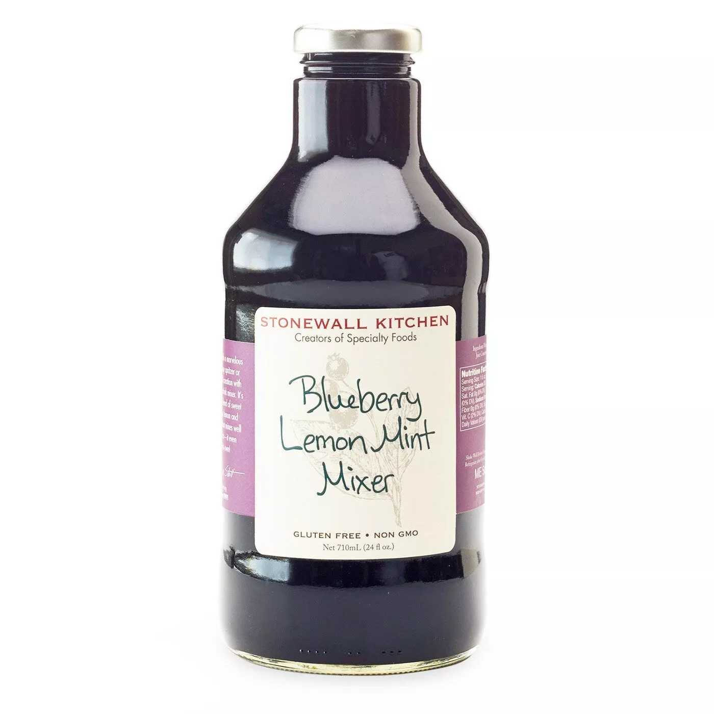 Blueberry Lemon Mint Mixer 24oz