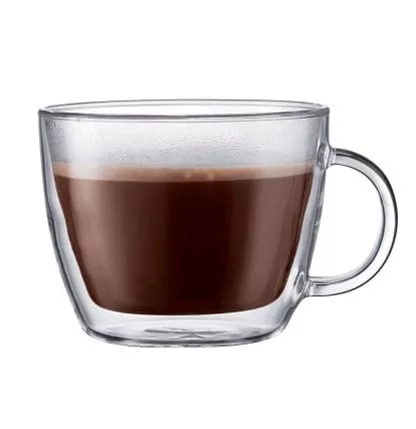 Bodum Bistro Double Wall Latte Cups - 15 oz