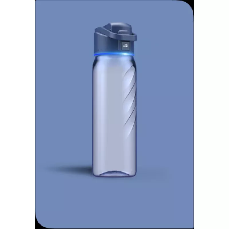 Boost Lite Blue 32 oz Water Tracking Bottle