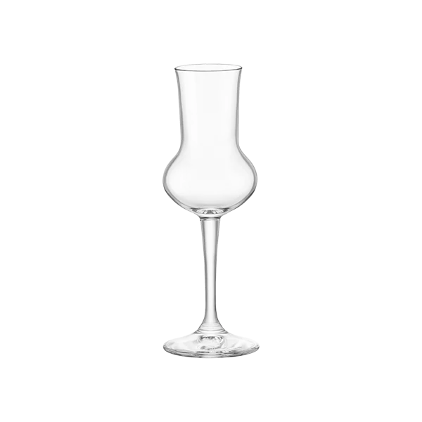 Bormioli Rocco 2.75 Oz. Riserva Grappa Crystal Glass - Set of 6 - MI166181