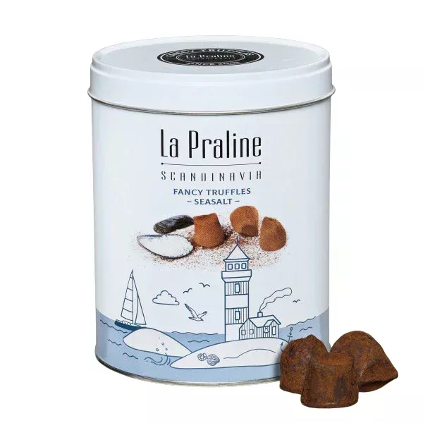 Box of sea salt praline truffles – La Praline