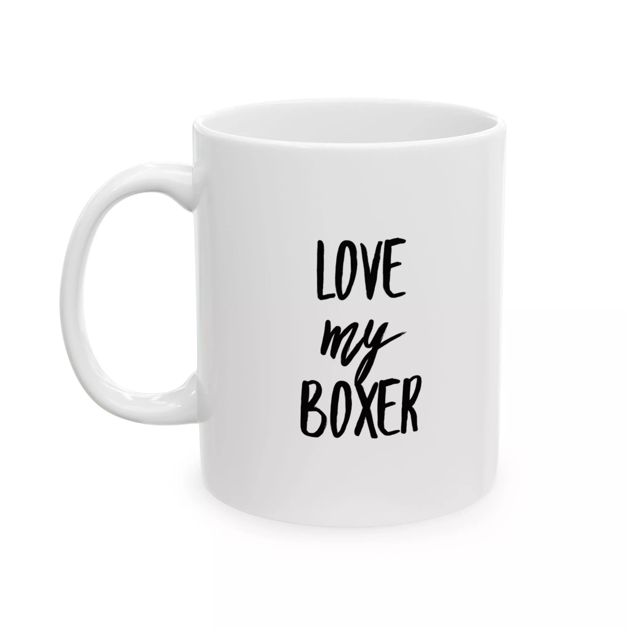 Boxer Love Ceramic Mug (11oz, 15oz)
