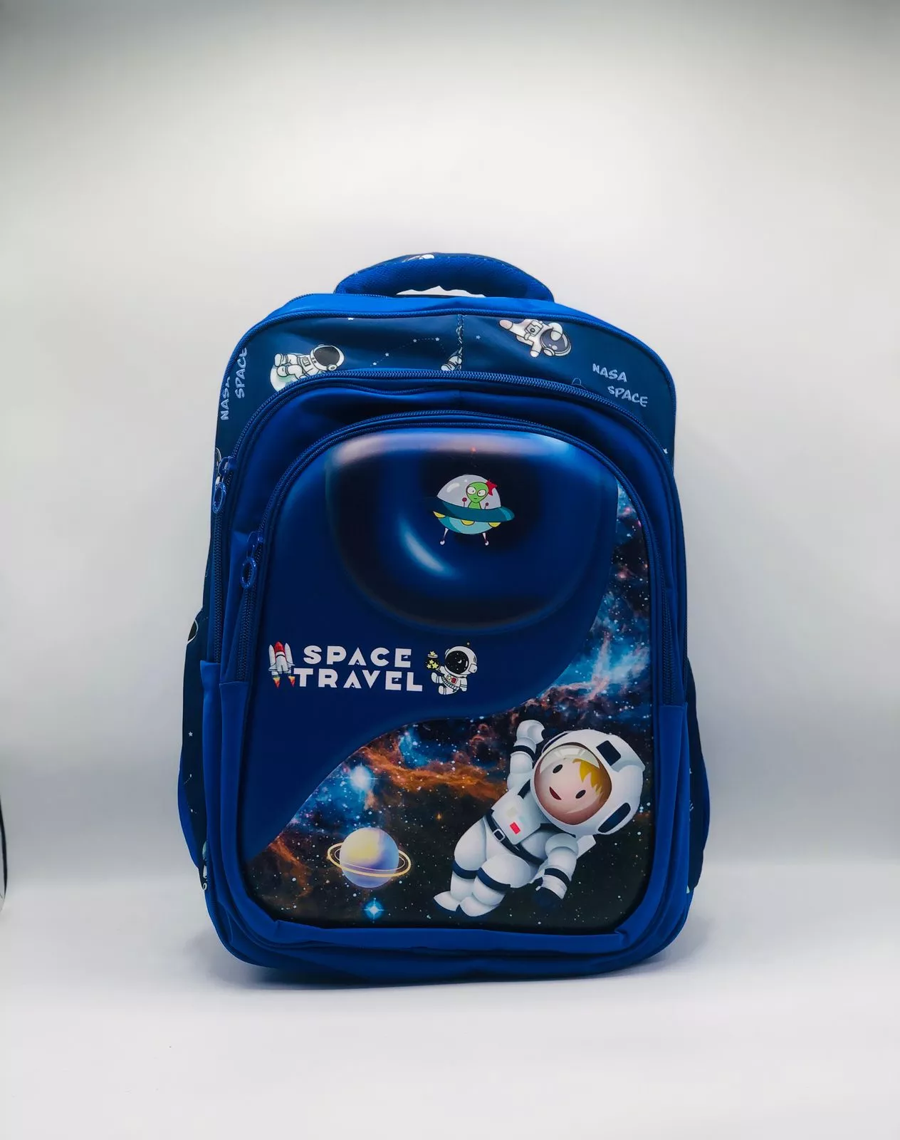 Boys 3D Space Backpack Spaceman School Bag