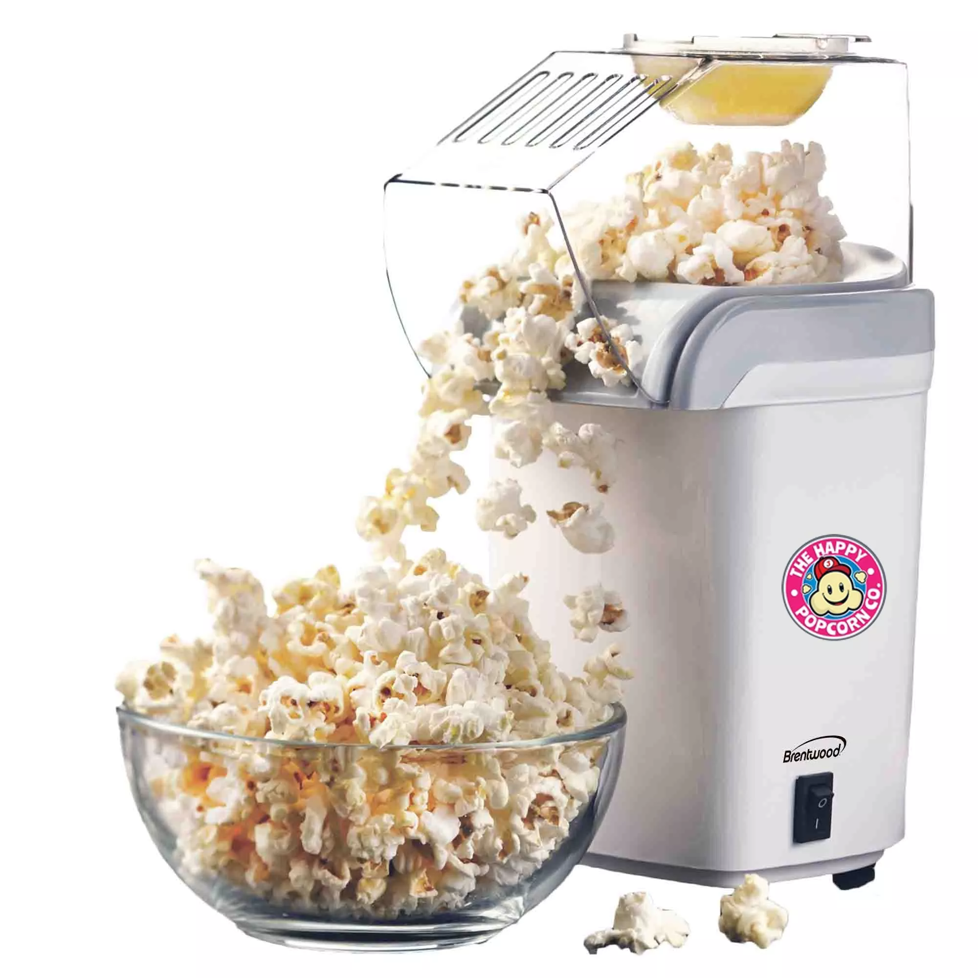 Brentwood 8 Cup Popcorn Maker|6&48|White