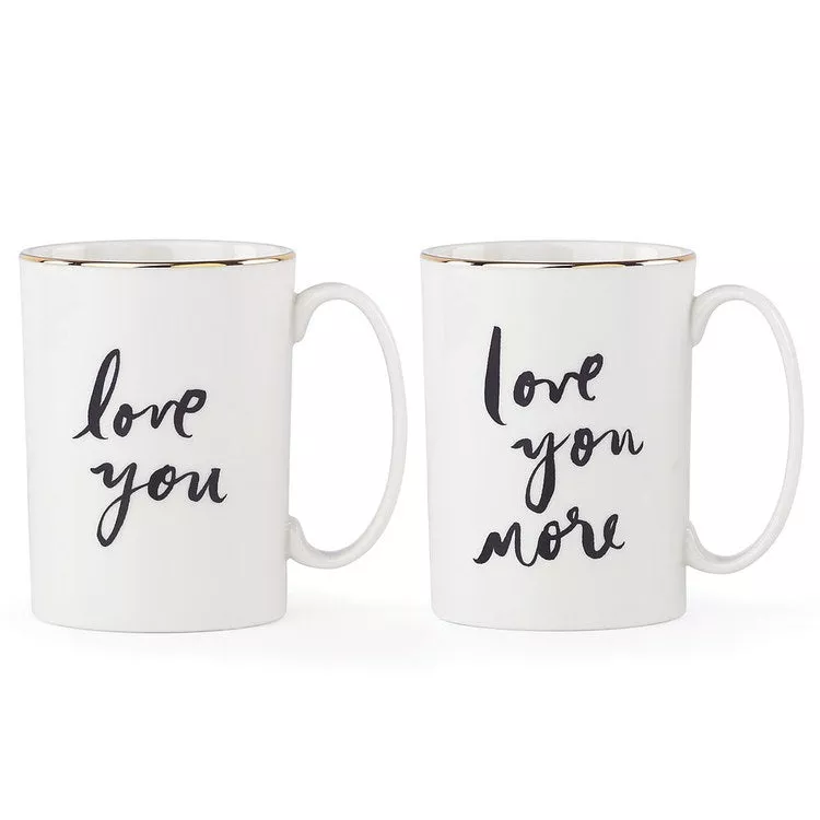 Bridal Party Love U Mugs Set of 2