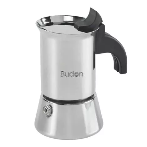 Budan Moka Pot – 2 Cup Coffee Maker