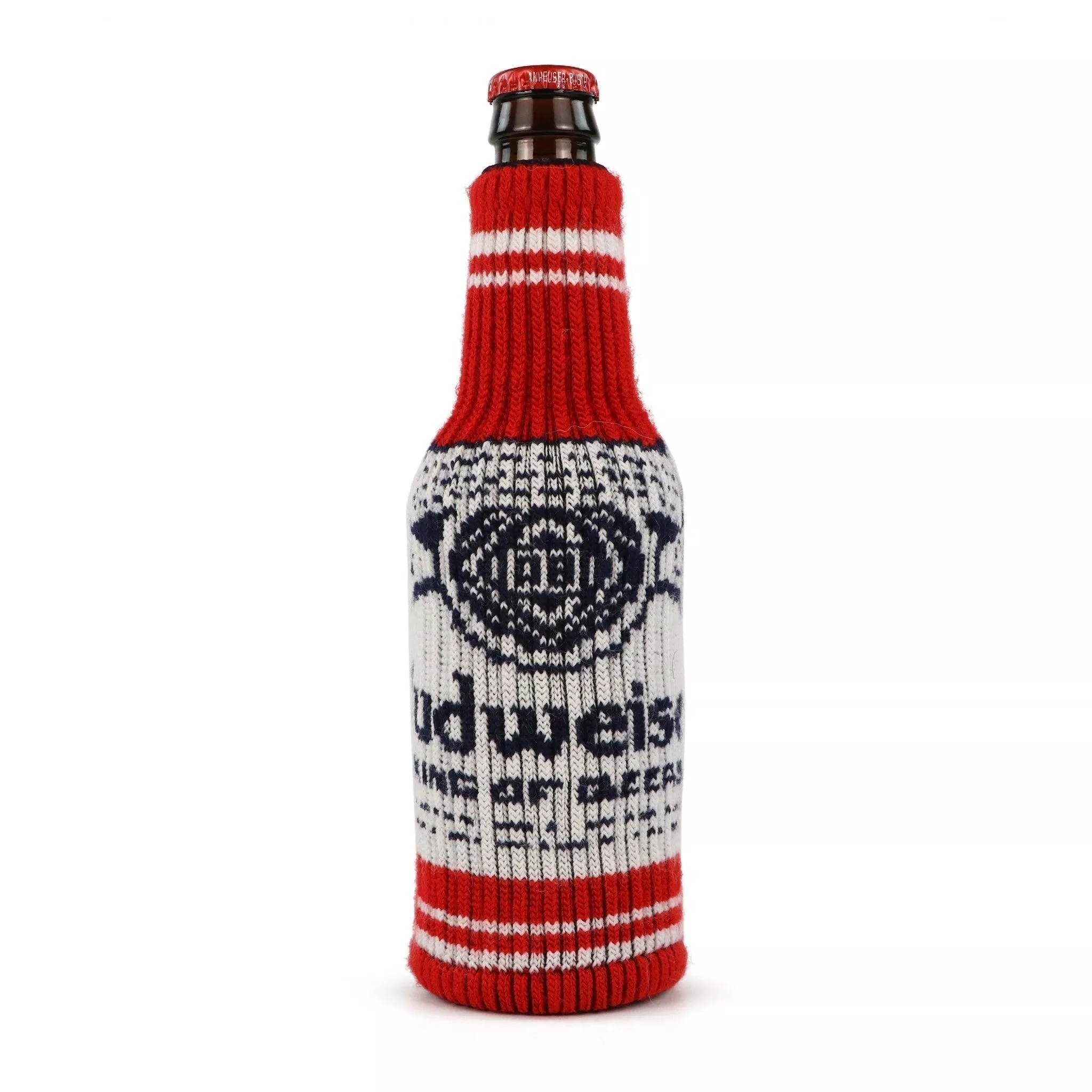 Budweiser Bottle Sweater Coolie - Red