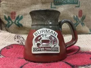 Burman Coffee Stoneware Mug Autumn Woods