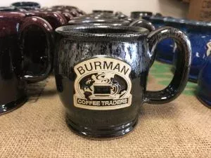 Burman Coffee Stoneware Mug Raven