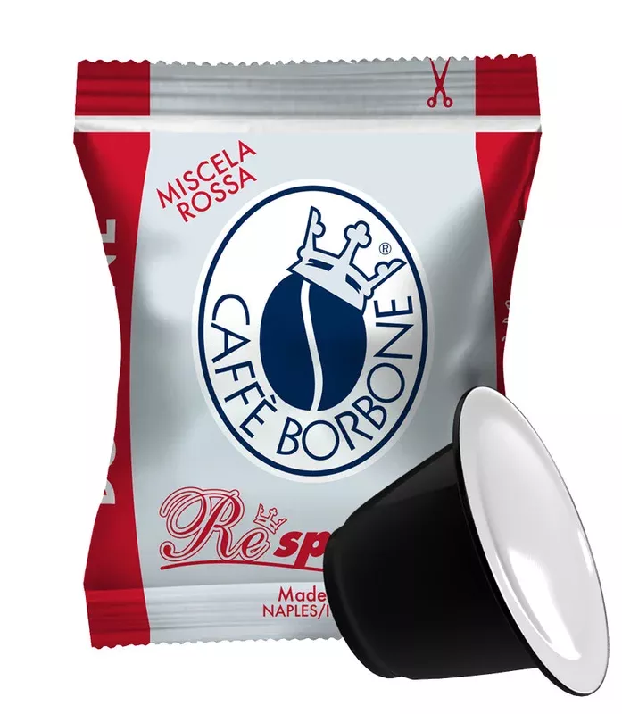 Caffè Borbone ROSSA Nespresso compatible capsules