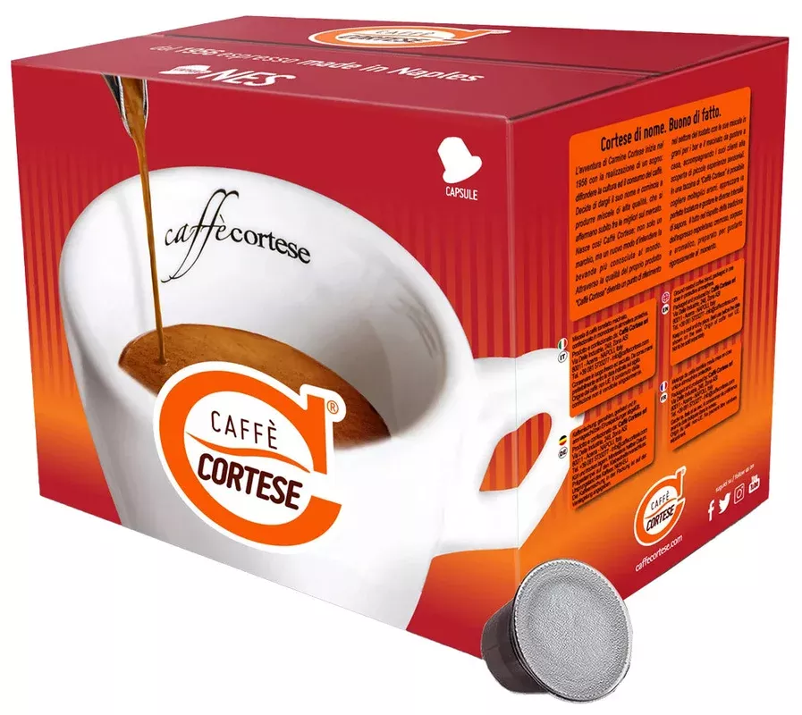 Caffè Cortese Deciso (Forte) Nespresso compatible capsules