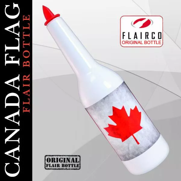 Canada Flag Kolorcoat Flair Bottle - 750ml