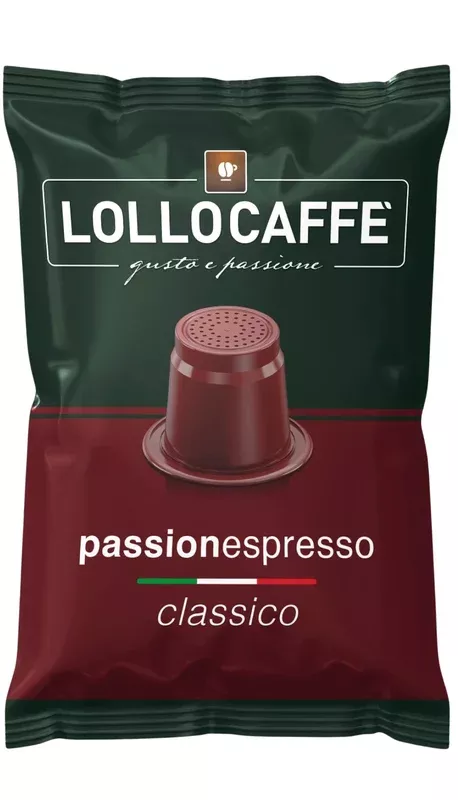 Capsules Lollo Caffè CLASSICO Nespresso* compatible