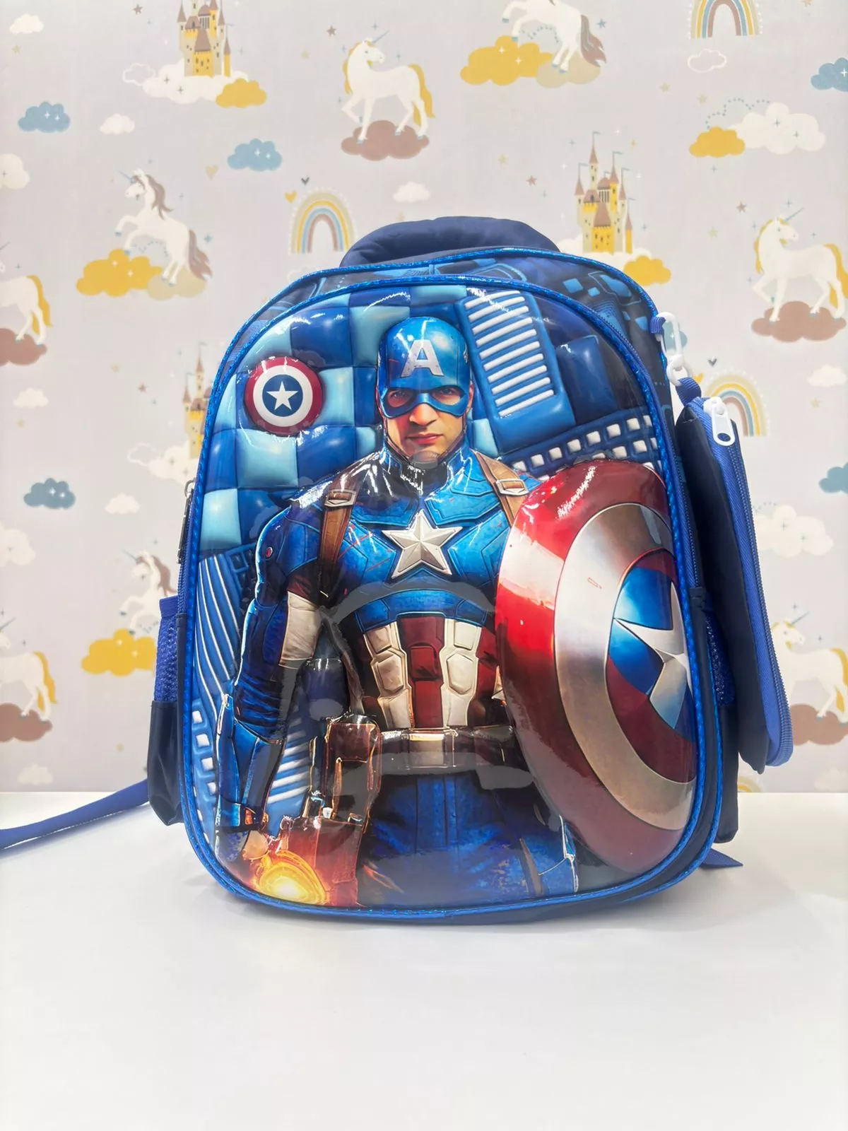 Captain America Backpack for Kids