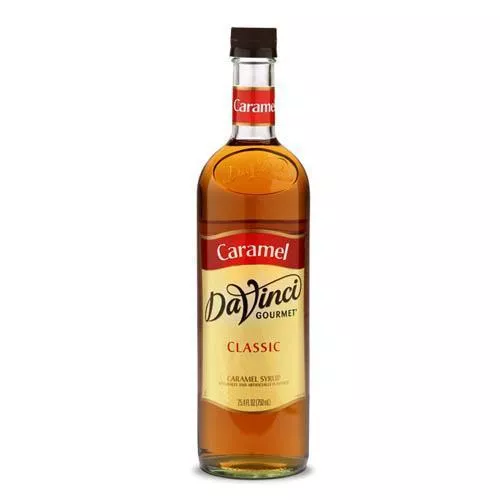 Caramel DaVinci Syrup Bottle - 750mL