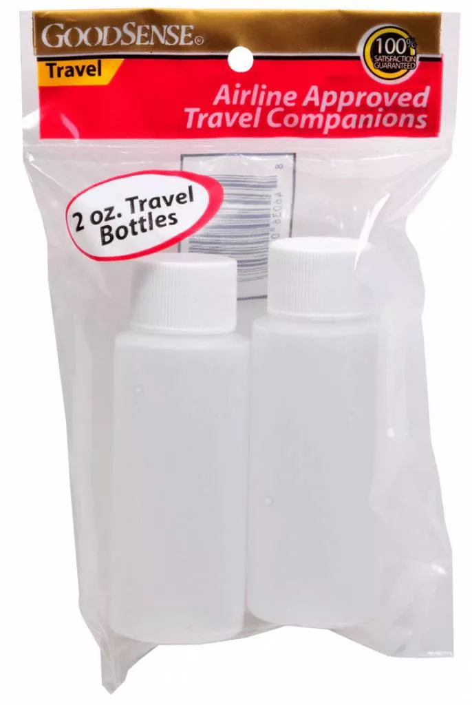 Carded 2oz Travel Bottles 2pc