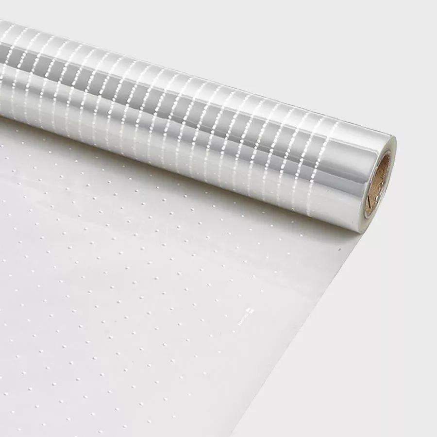 Cellopak minidot white gift wrap