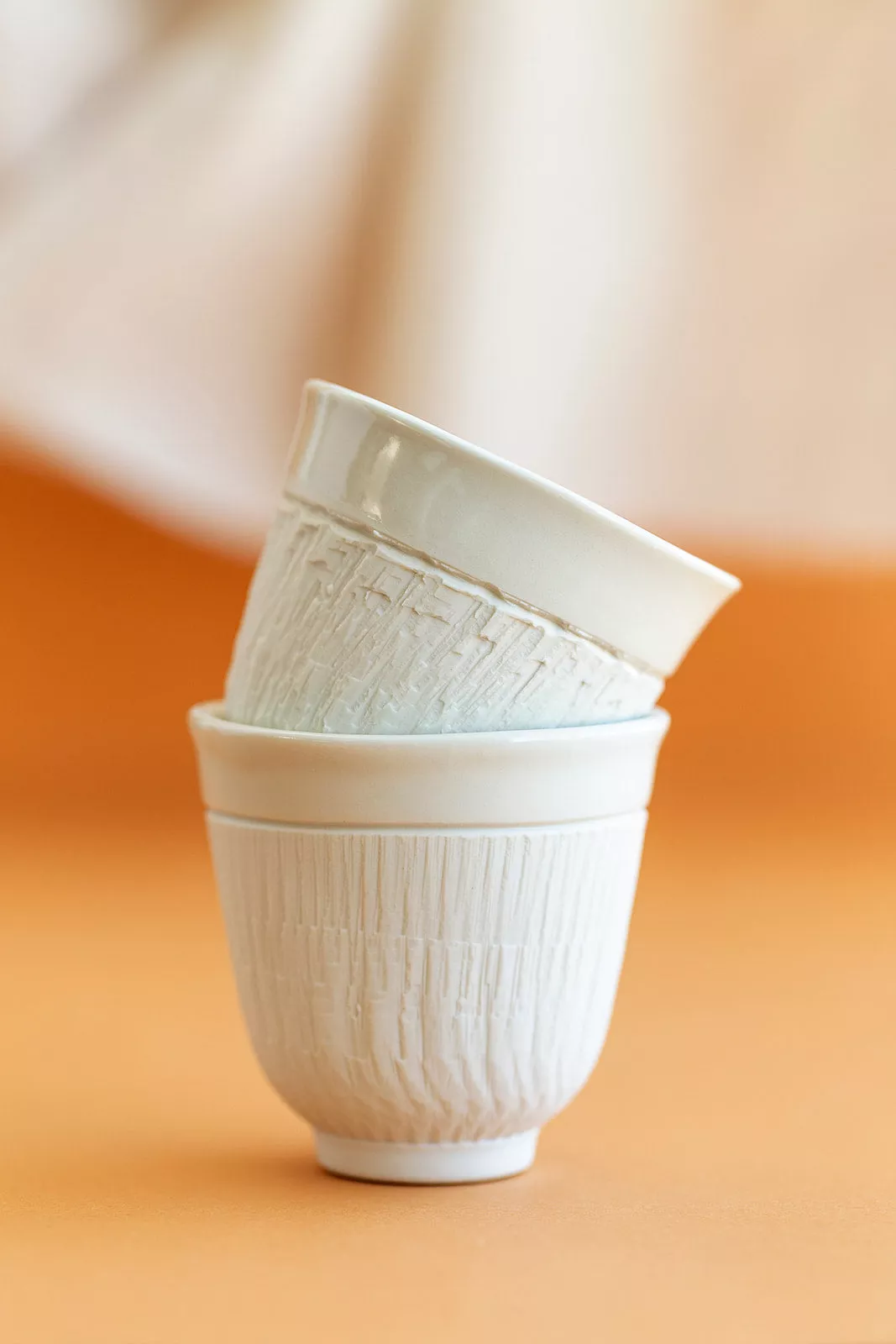 Ceramic cup - White