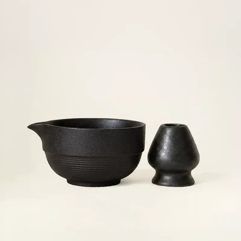 Chawan Matcha Bowl and Whisk Stand