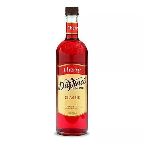 Cherry DaVinci Gourmet Syrup Bottle - 750mL