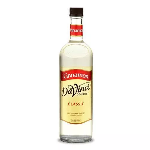 Cinnamon DaVinci Syrup Bottle - 750mL