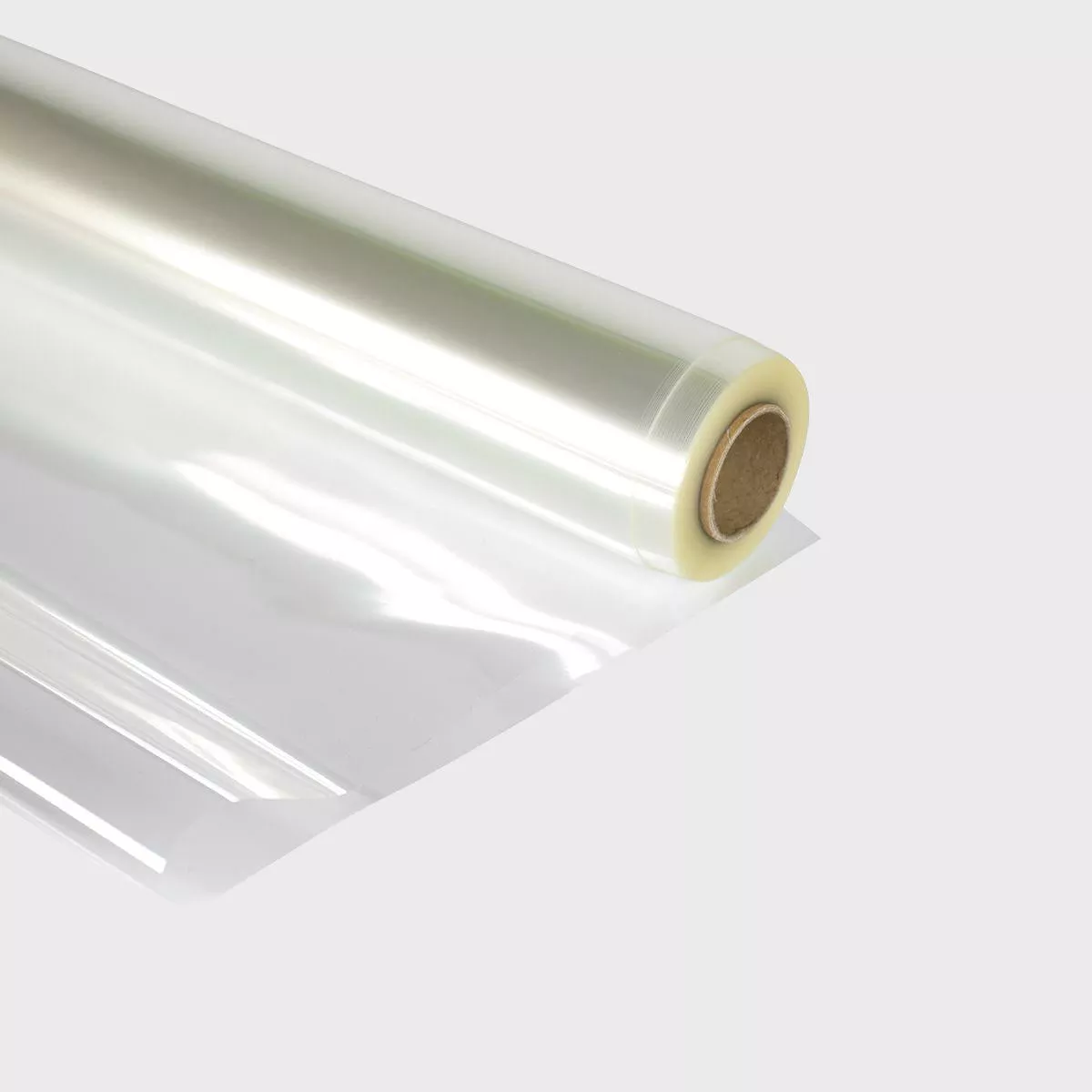 Clear cellophane gift wrap