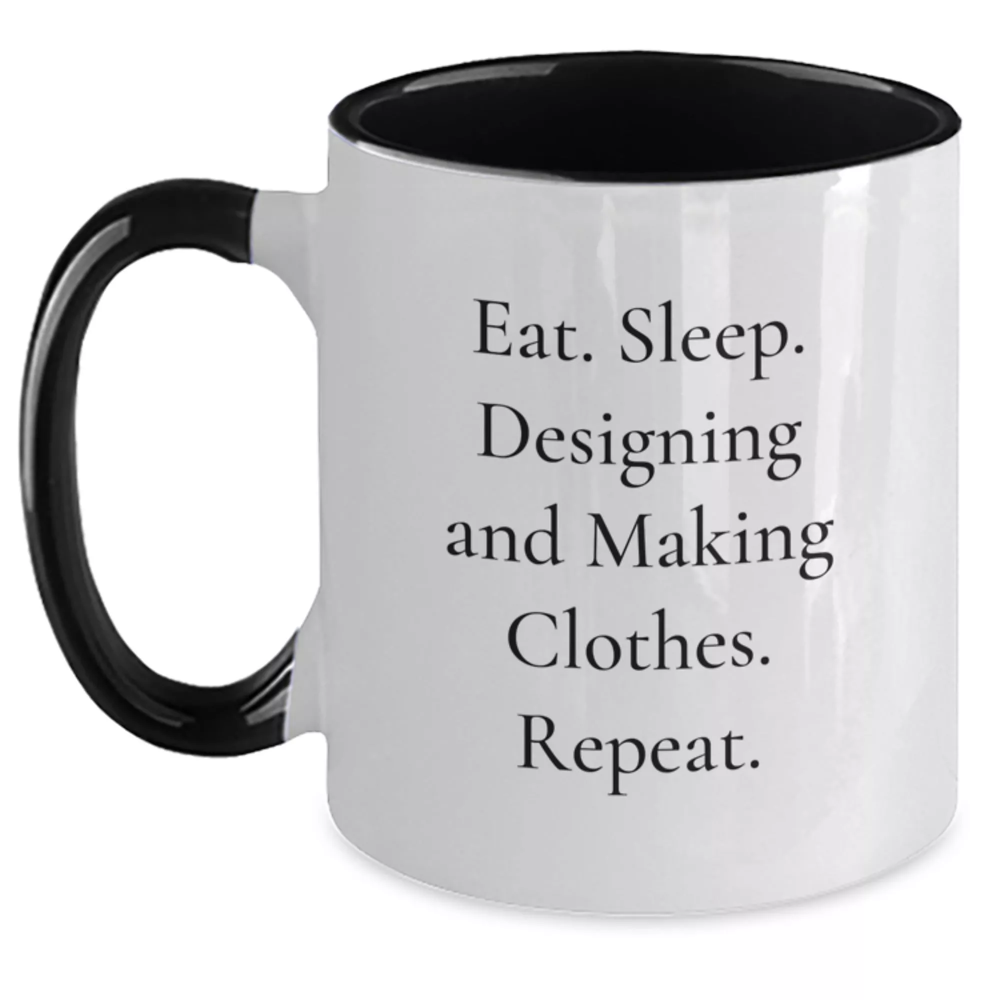 Clothes Designer Two-Tone Coffee Mug